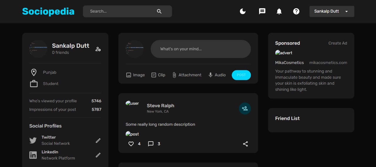 Personal Portfolio Images
